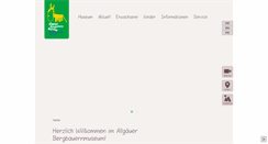Desktop Screenshot of bergbauernmuseum.de