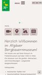 Mobile Screenshot of bergbauernmuseum.de